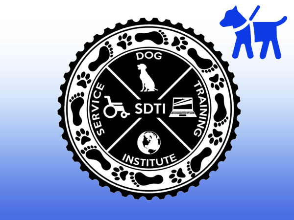 Service dog training LOGO