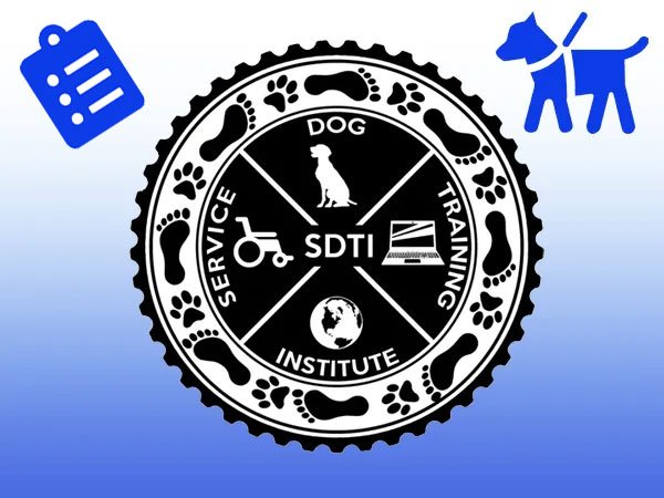 Self-assessment checklist for service dog training